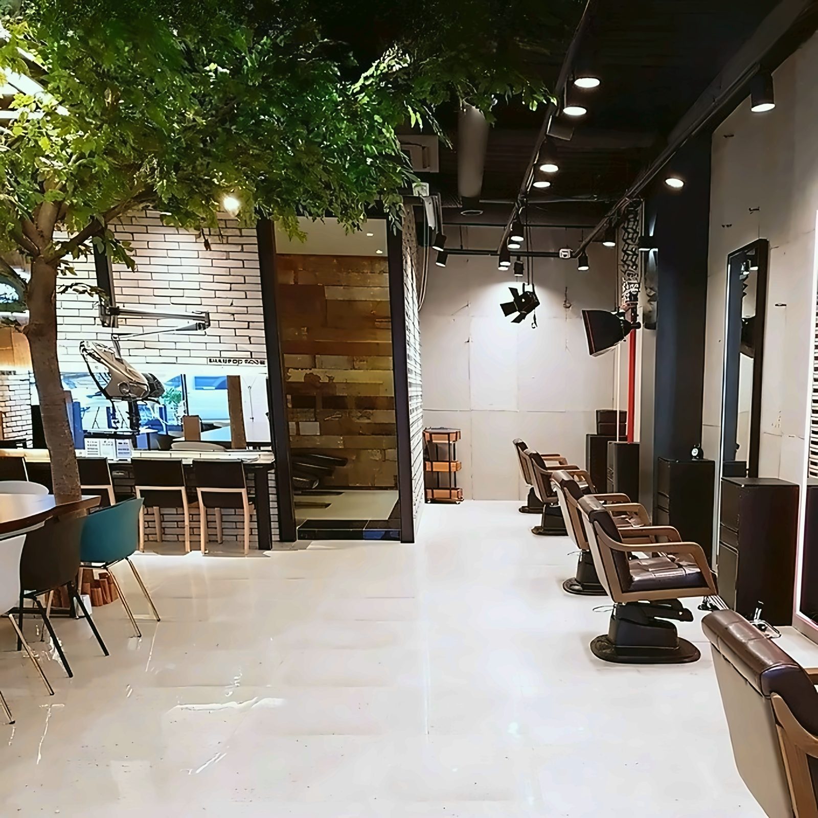 리안헤어 원주단구롯데시네마점 원주 단구동 미용실 매장 - 매장 내부 전경
